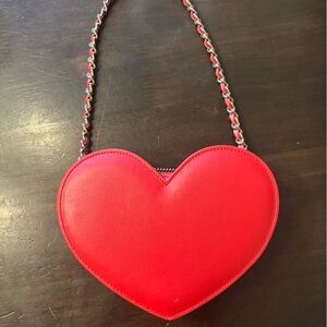 Janie & Jack Red Heart Kids Purse EUC